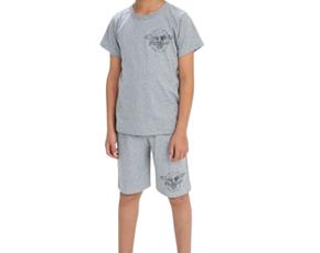 Conjunto juv manga curta