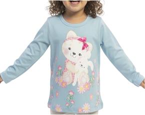 Blusa fem manga longa