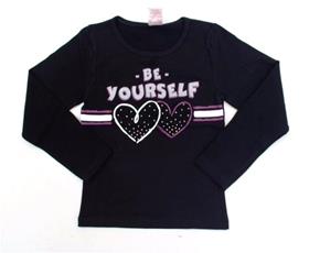 Blusa juv manga longa