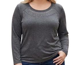 Blusa ad extra g manga lga