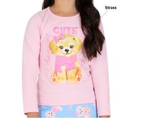 Blusa inf manga longa