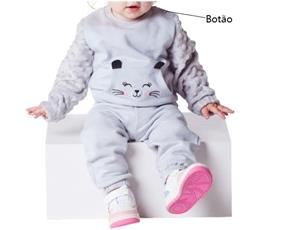 Conjunto fem moletom