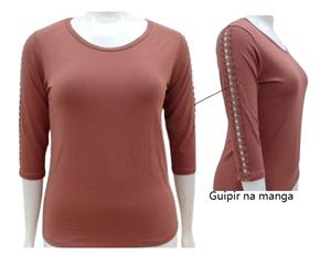 Blusa ad extra g manga lga