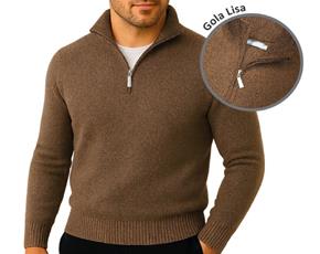 Blusa ad lã/acrílico