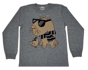 Camiseta inf manga longa