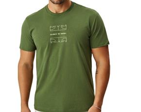 Camiseta ad manga curta