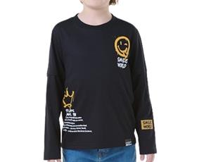 Camiseta inf manga longa