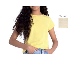 Blusa juv manga curta