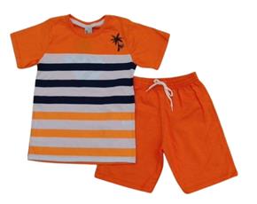 Conjunto inf manga curta