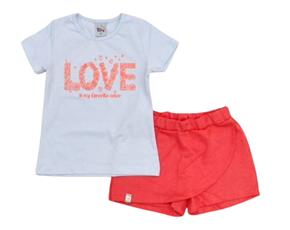 Conjunto inf manga curta
