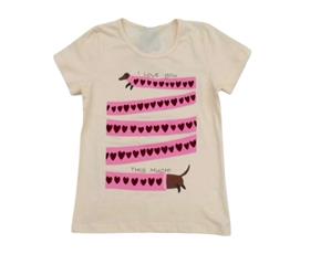 Blusa juv manga curta