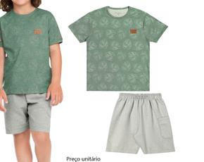 Conjunto inf manga curta