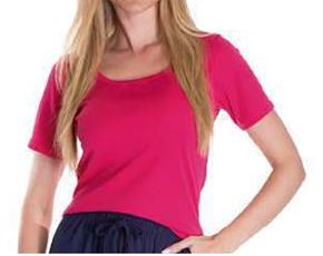Blusa ad manga curta