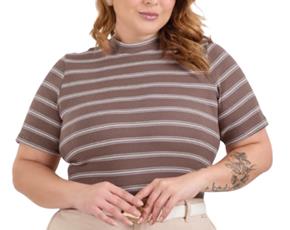 Blusa ad extrag manga curt