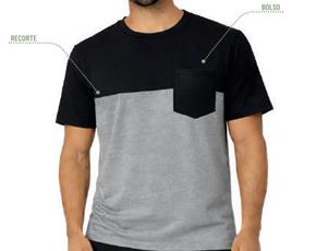 Camiseta ad manga curta