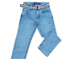 Calça inf jeans/tactel