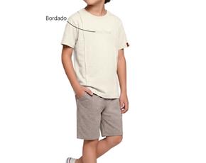 Conjunto inf manga curta