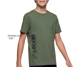 Camiseta juv manga curta