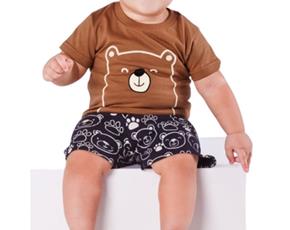 Conjunto masc manga curta