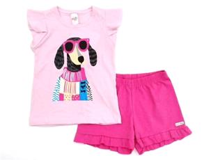 Conjunto inf manga curta