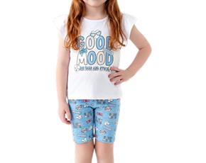 Conjunto inf manga curta