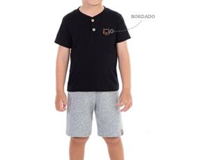 Conjunto masc m/curta