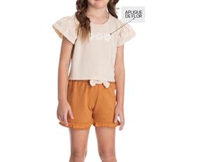 Conjunto inf manga curta
