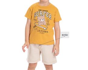 Conjunto masc m/curta