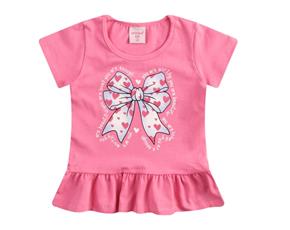 Blusa fem manga curta