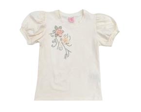 Blusa inf manga curta