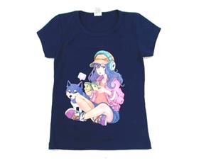 Blusa juv manga curta