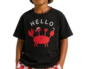 Camiseta inf manga curta