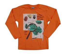 Camiseta inf manga longa
