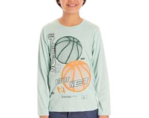 Camiseta juv manga longa