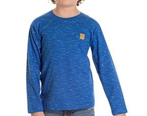 Camiseta inf manga longa