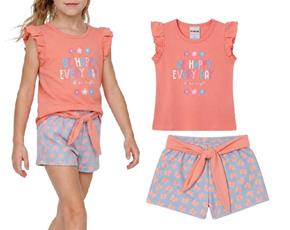 Conjunto inf manga curta