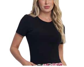 Blusa ad manga curta