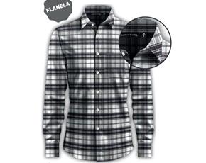 Camisa ad manga longa 3/4
