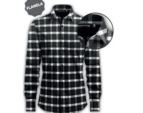Camisa ad manga longa 3/4