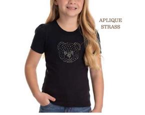 Blusa inf manga curta