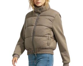 Jaqueta Kopico Adulto Feminina Nylon Matelassê Gola Alta