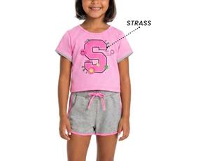 Conjunto inf manga curta