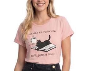 Blusa ad manga curta