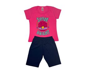 Conjunto inf manga curta