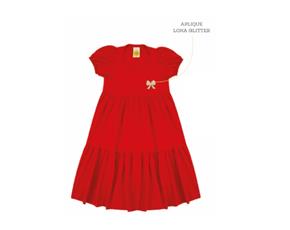 Vestido manga curta