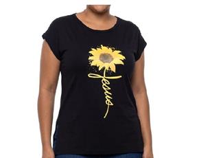 Blusa ad extrag manga curt