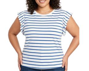 Blusa ad extrag manga curt