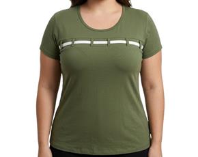 Blusa ad extrag manga curt