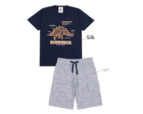 Conjunto inf manga curta