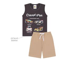 Conjunto masc regata